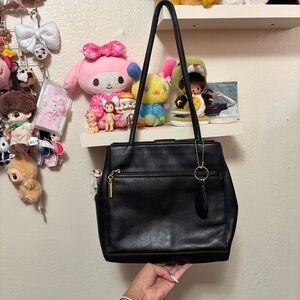 Giani Bernini Black Tote Shoulder Bag